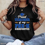 Dedicated Proud Teacher Of My Pre-K Graduates Early Education Ceremony T-Shirt