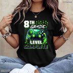 Video Gamer Controller Eighth 8th Grade Level Complete Graduation Boys T-Shirt