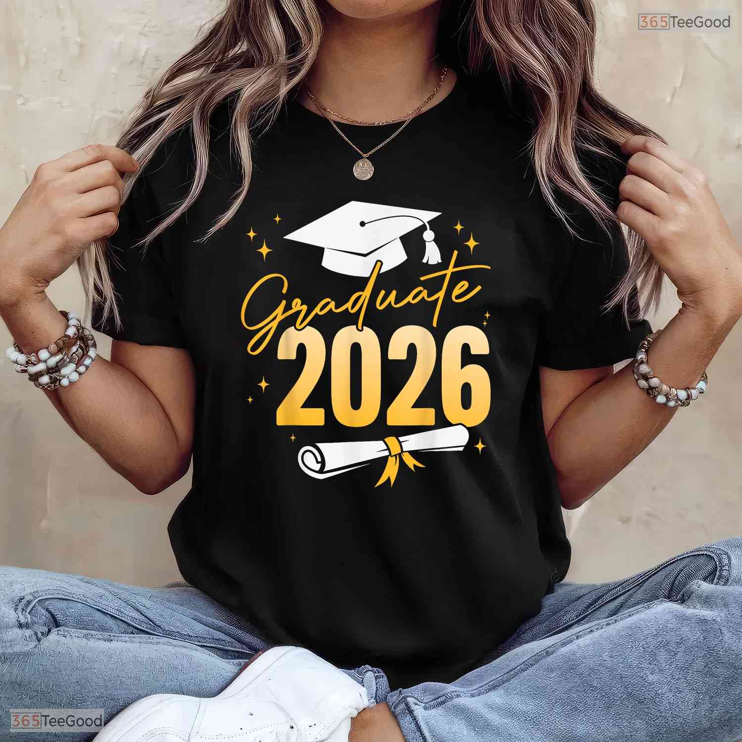 Awesome Graduate Class of 2026 Done Graduation Senior Grad Student T-Shirt