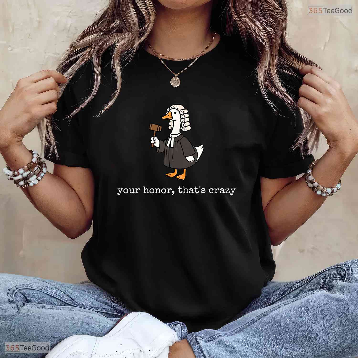 Your Honor That Is Crazy Funny Silly Goose Lawyer Law School Grad T-Shirt