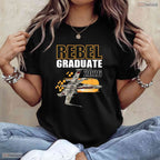 Cosmic Galaxy Space Fighter Rebel Graduate 2026 Science Fiction Party T-Shirt