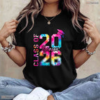 Classic Senior 2026 Class Of 26 High School College Graduation Commemorative Shirt