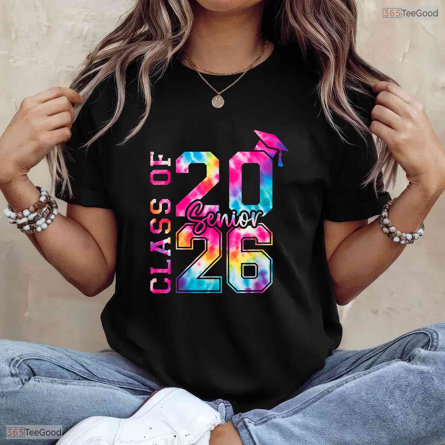 Classic Senior 2026 Class Of 26 High School College Graduation Commemorative Shirt