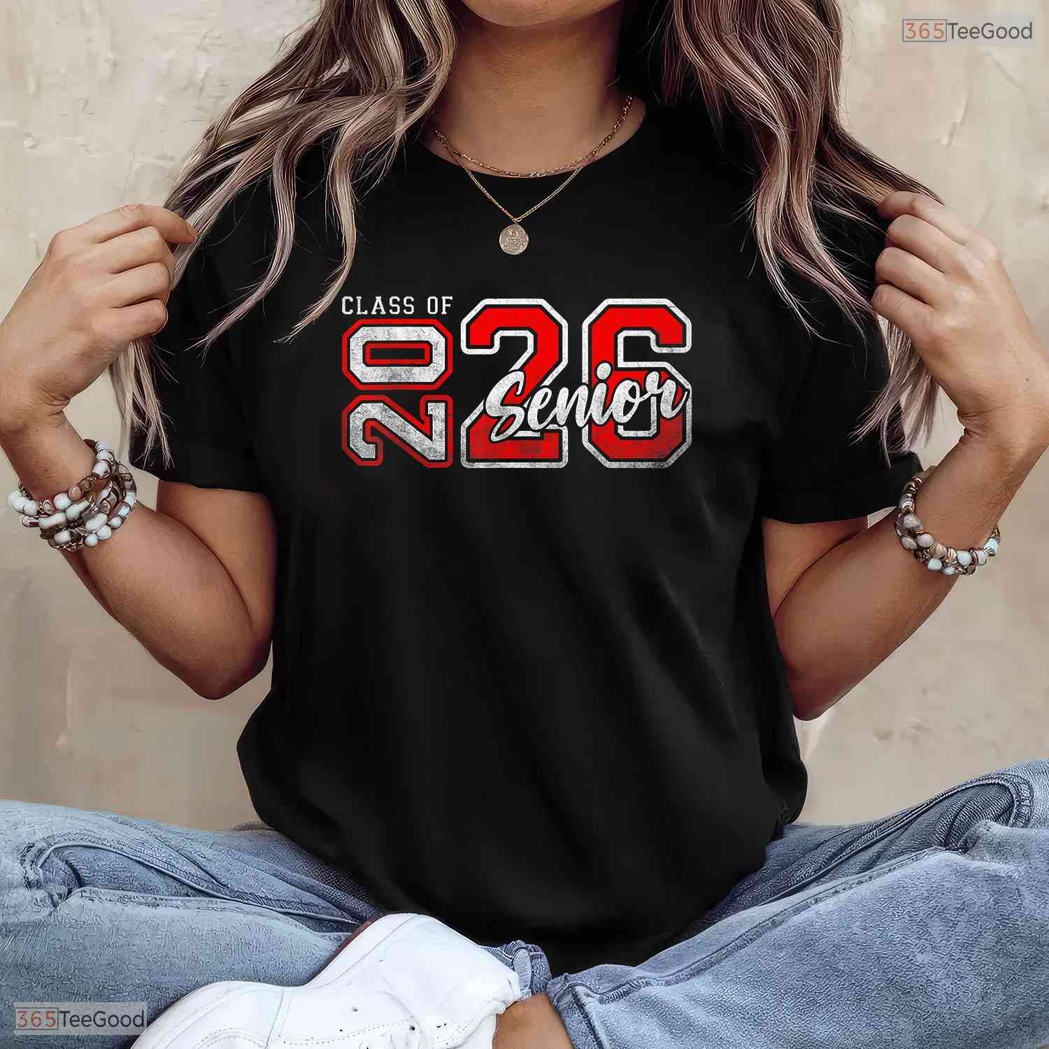 Simple Minimalist Graduation 2026 Graduate T-Shirt For High School Seniors