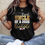 Loving Proud Uncle Of A 2026 Graduate Uncle Graduation 2026 Celebration T-Shirt