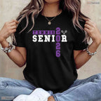 Athletic Tennis Senior Night Tennis Senior 2026 Graduation 76 Sports Day T-Shirt
