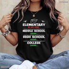 Awesome Elementary Graduation Class 2026 5th 6th Grade Graduate Celebration T-Shirt