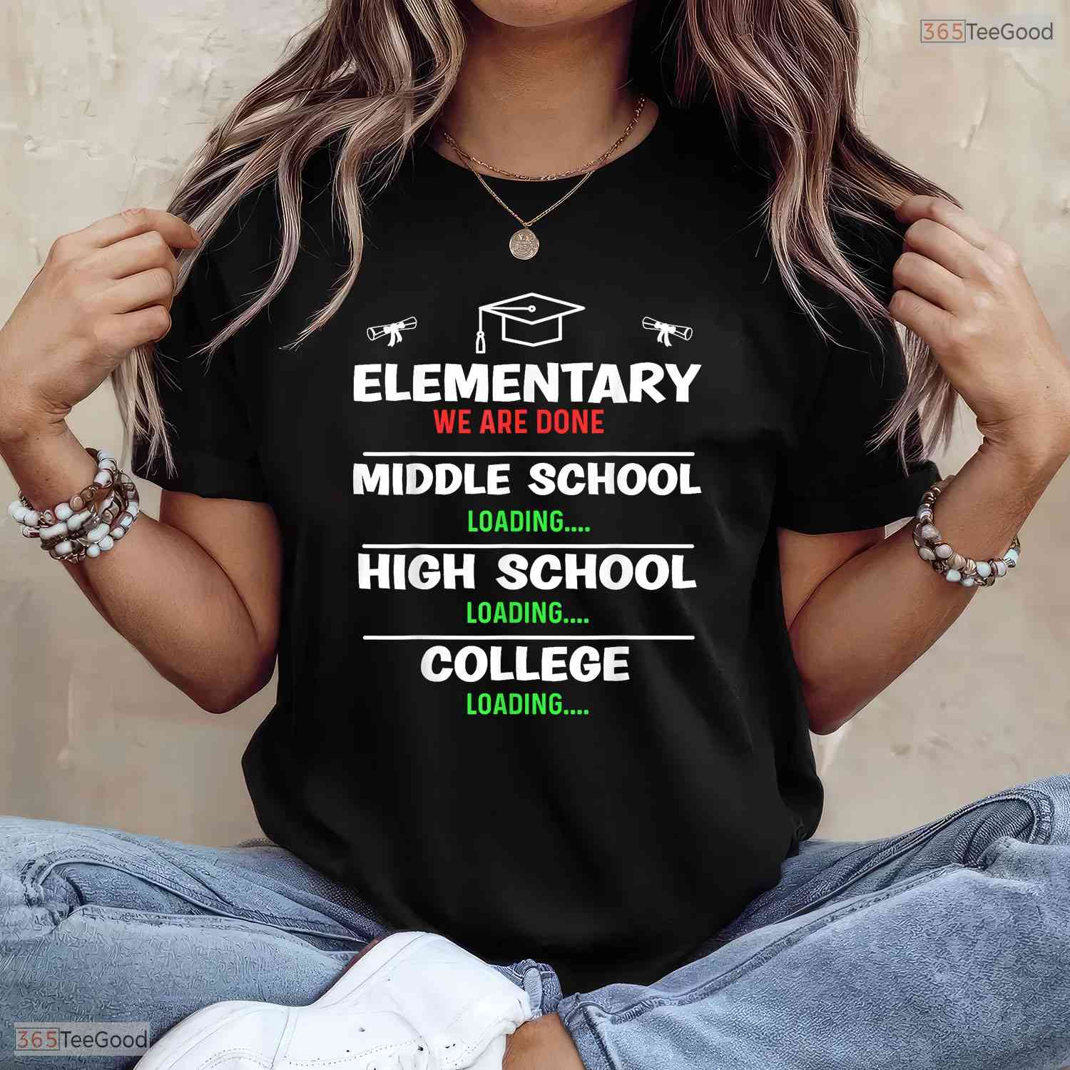 Awesome Elementary Graduation Class 2026 5th 6th Grade Graduate Celebration T-Shirt