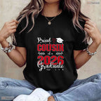 Women's Proud Cousin Of A Class Of 2026 Graduate For Graduation V-Neck Family T-Shirt