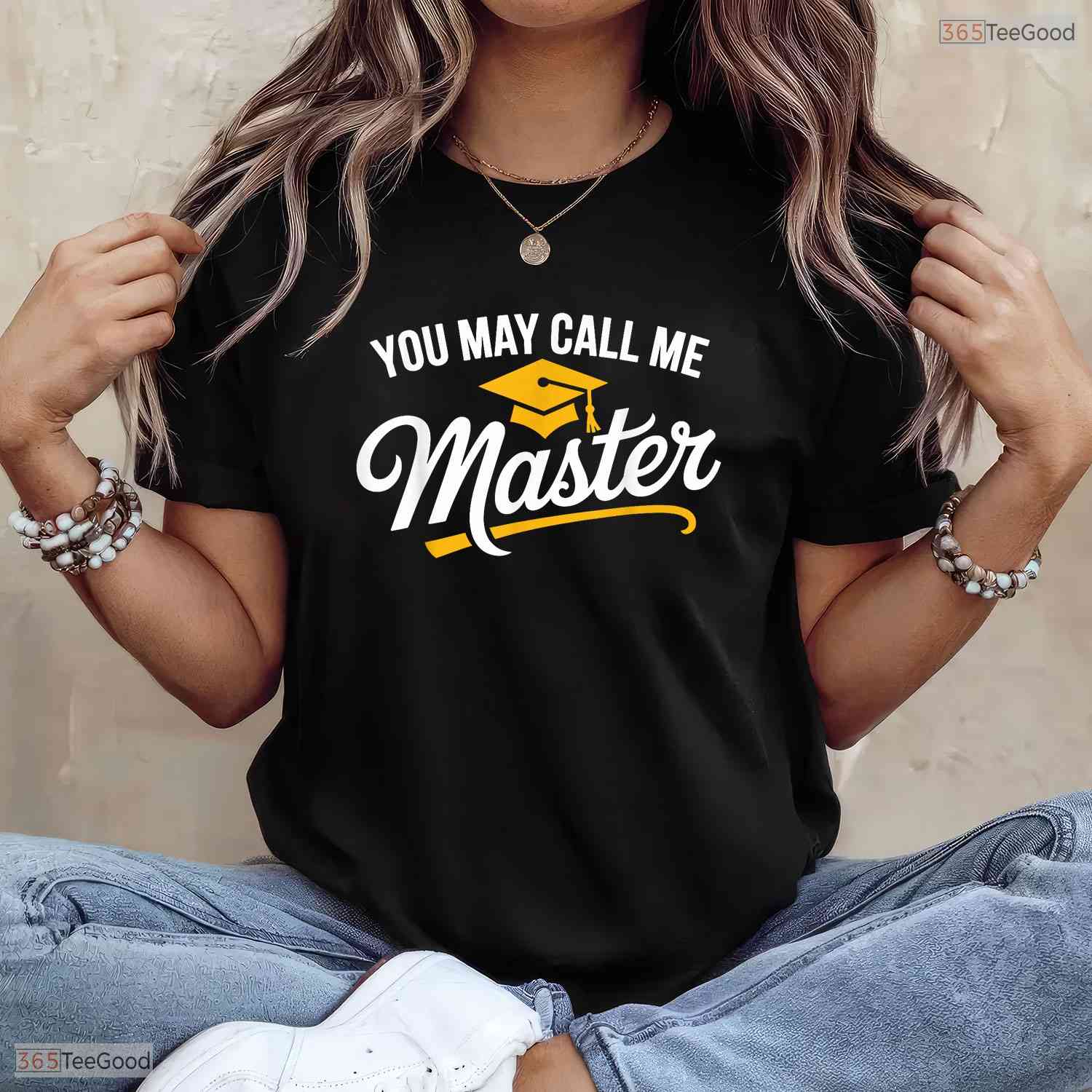 Official Masters Degree Graduation University Graduate Achievement Celebration T-Shirt