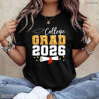 Official College Class of 2026 Graduate Student University Graduation Shirt