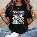 Goodbye 2nd Grade Hello 3rd Grade But First Summer Kids Graduation T-Shirt