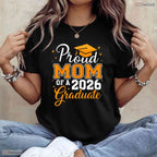 Beautiful Proud Mom Of A 2026 Graduate Class of 2026 Graduation Day T-Shirt