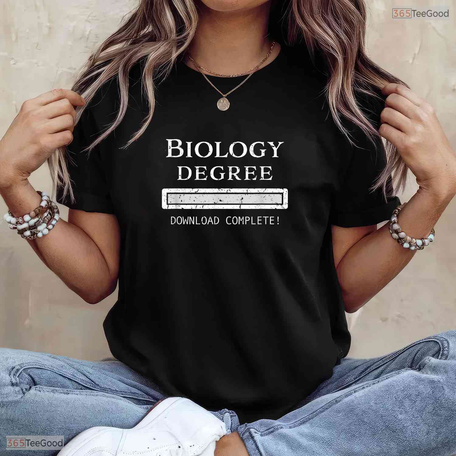 Biology Degree Graduation 2026 Funny Science Major College University T-Shirt