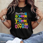 6th Grade Graduate Hello Summer Break Middle School Celebration Party T-Shirt