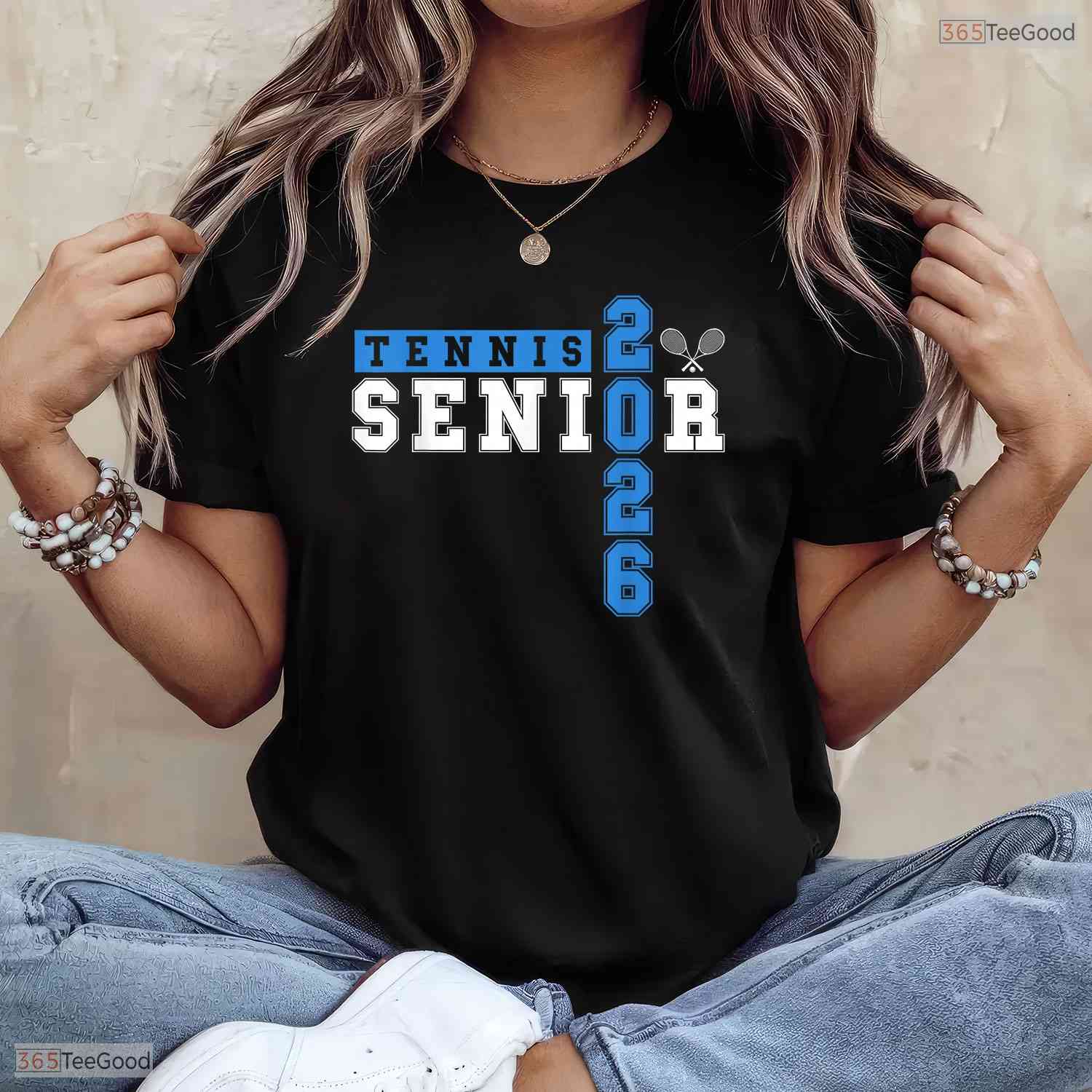 Tennis Senior Night 2026 Class Of 2026 Graduation Sports Team Athlete T-Shirt