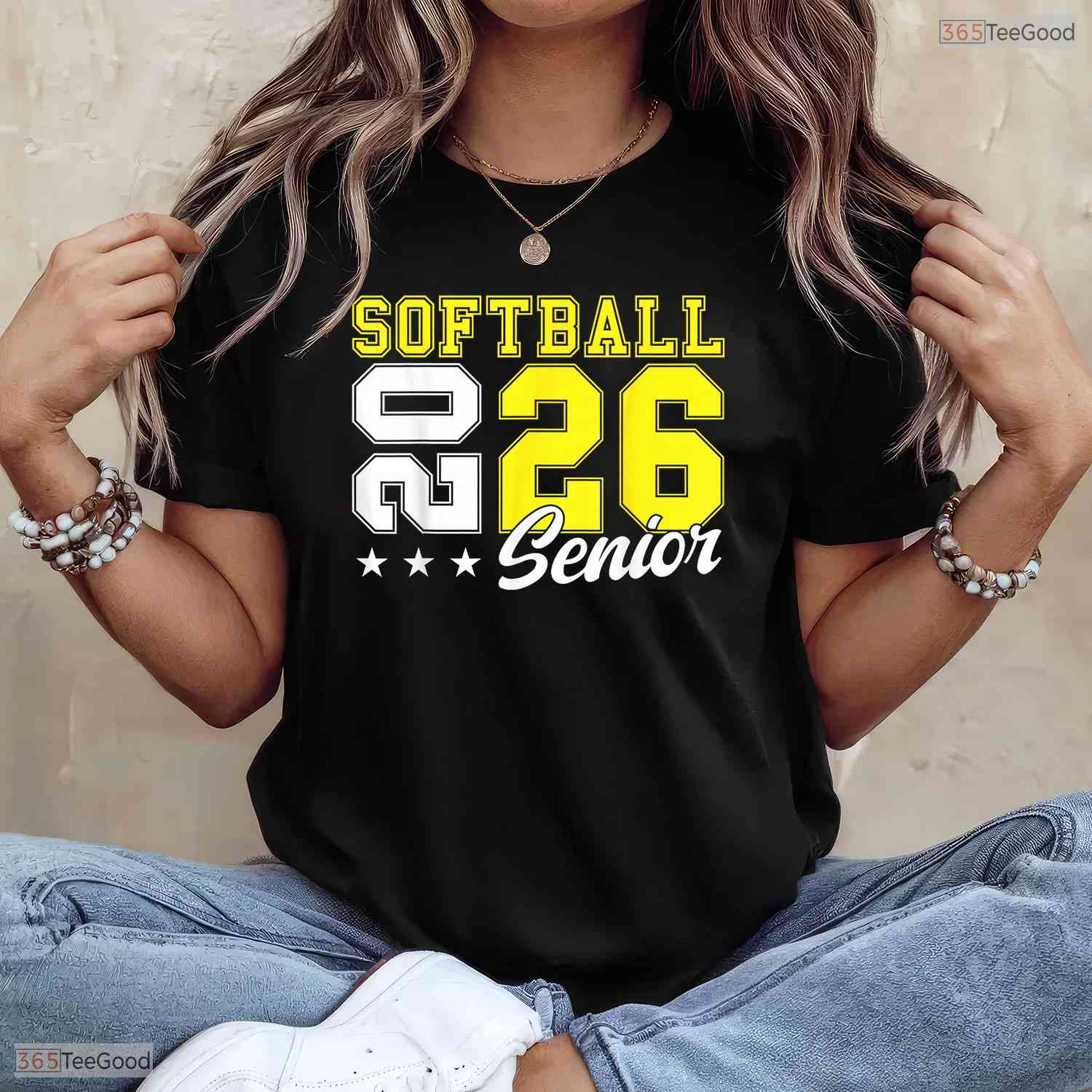 Softball Senior Night 2026 Class Of 2026 Graduation Sports Team Player T-Shirt