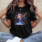 We Out Dabbing Anime Girl Graduate Funny High School Graduation Party Shirt
