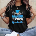 Proud Grandmother Of A High School Senior 2026 Graduate Commemorative Shirt