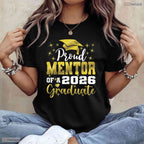 Super Proud Mentor Of A 2026 Graduate High School Senior Ceremony Graduation Shirt