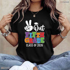 Peace Out 5th Grade 2026 Fifth Grade Grad Elementary School Moving Up Youth Shirt