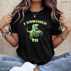 I Crushed TK Transitional Kindergarten Graduate Moving Up Ceremony Youth Kids T-Shirt