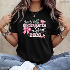 Adorable Little Miss Kindergarten Grad 2026 Girls Kids Graduation Ceremony T-Shirt