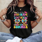 Goodbye 3rd Grade Hello 4th Grade But First Summer Vacation Graduation T-Shirt