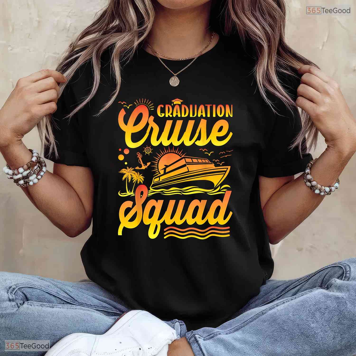 Matching Graduation Cruise Squad Vacation Cruising Graduate Summer Getaway T-Shirt