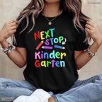 Next Stop Kindergarten 2026 Preschool Graduation Moving Up Ceremony Youth T-Shirt