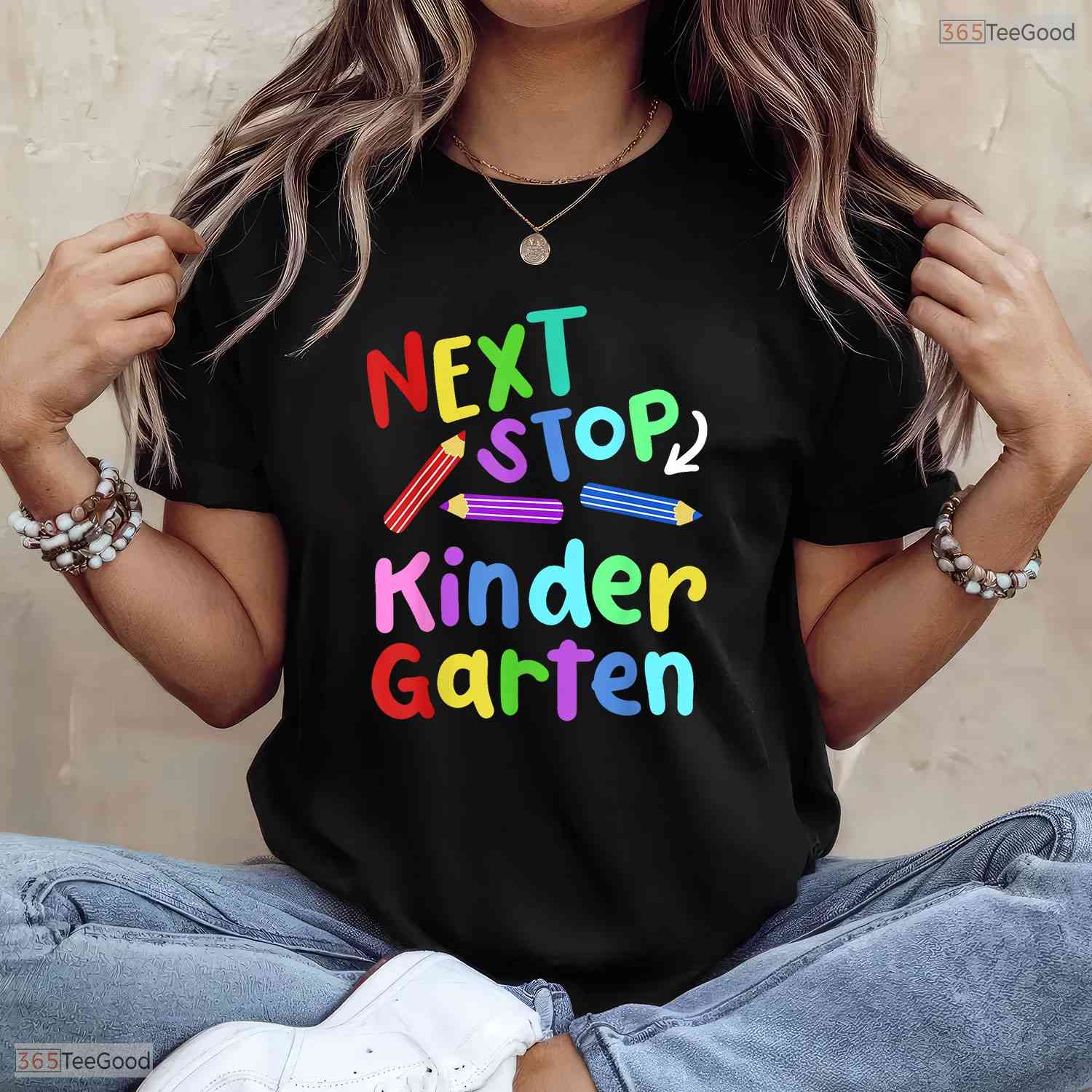 Next Stop Kindergarten 2026 Preschool Graduation Moving Up Ceremony Youth T-Shirt