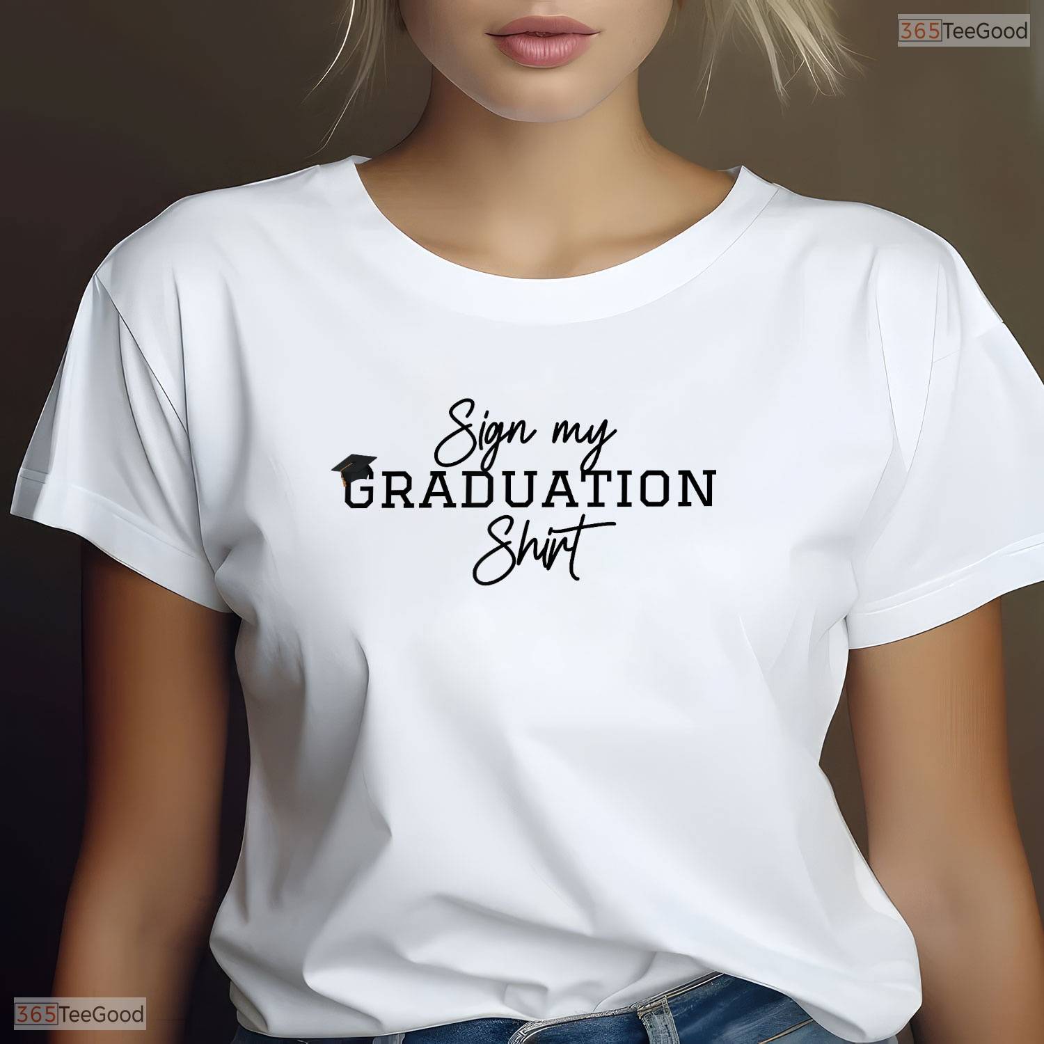 Autograph My Class Of 2026 Senior Graduation Keepsake Memory Book Signing Shirt