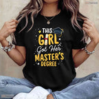 This Girl Got Her Masters Degree Mastered It 2026 University Graduate Shirt
