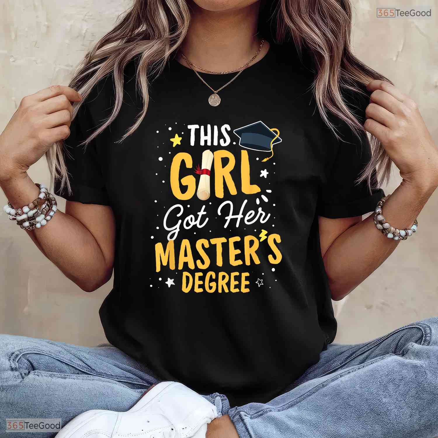 This Girl Got Her Masters Degree Mastered It 2026 University Graduate Shirt
