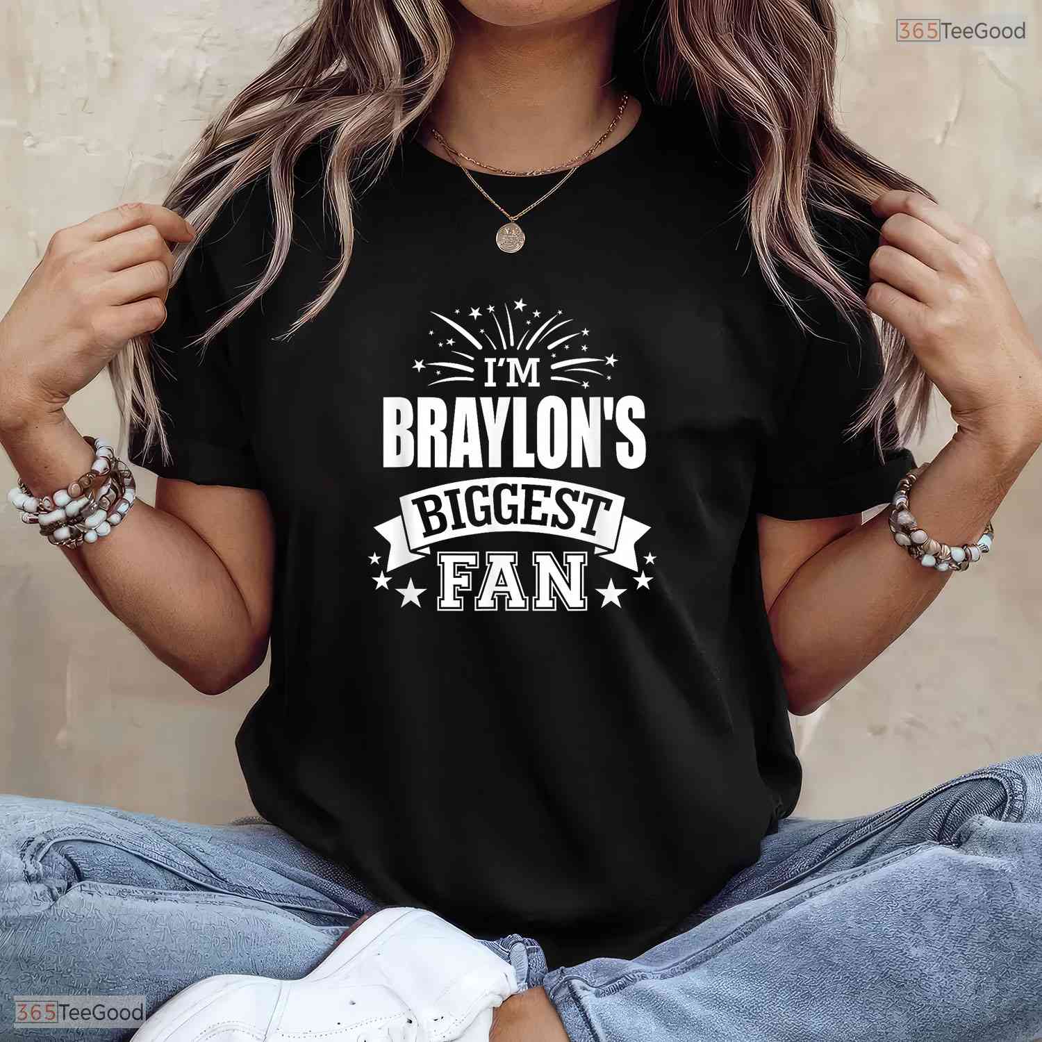 Custom Personalized Name Sports Fan High School Graduation Party T-Shirt