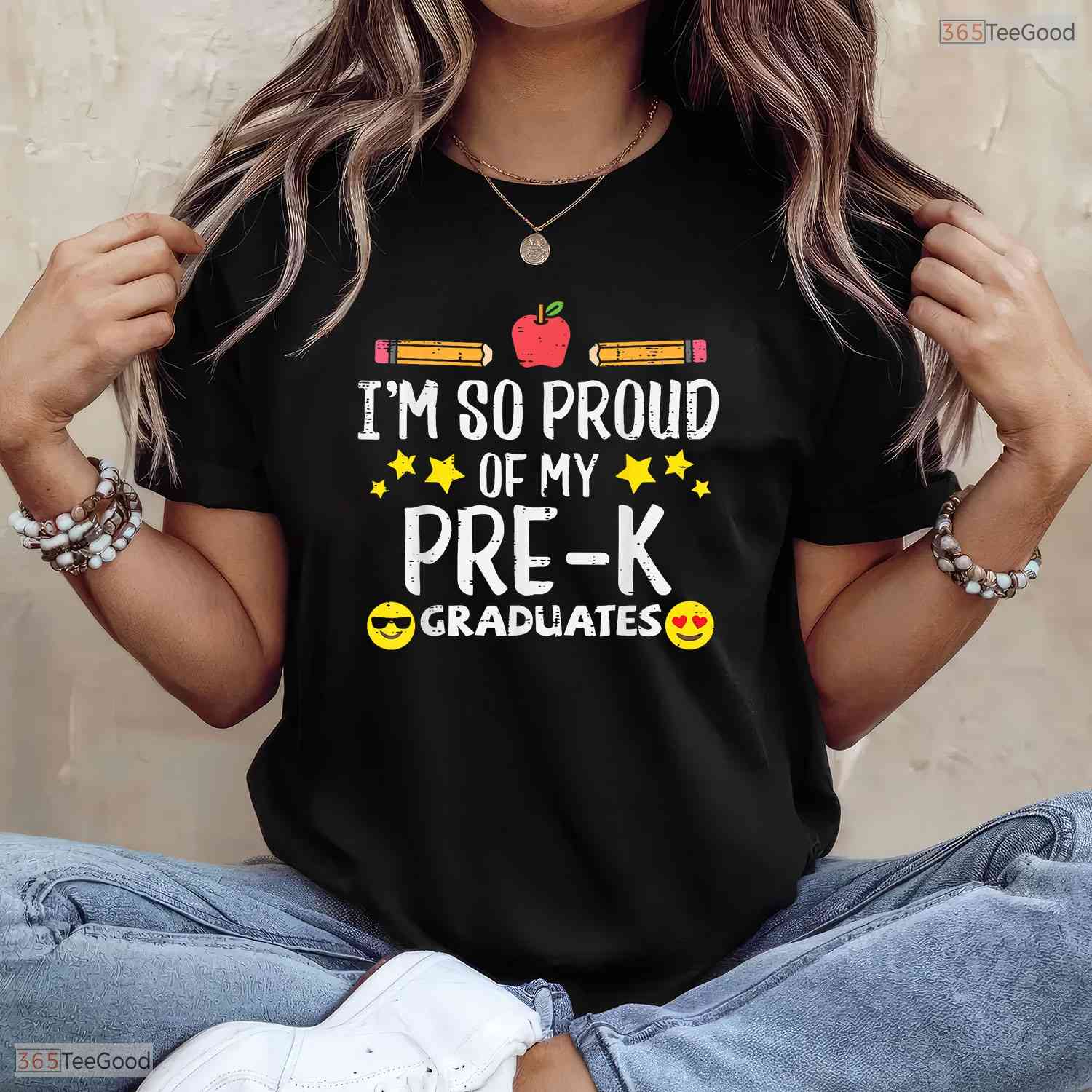 I Am So Proud Of My Pre K Graduates Last Day Of School Teacher T-Shirt