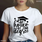 Hotter By One Degree Funny Class Of 2026 College Graduate Celebration T-Shirt
