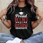 Proud Mimi Of A Class Of 2026 Graduate High School Senior Commemorative Family Shirt