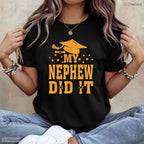 My Nephew Did It Graduation 2026 Proud Family Matching College Ceremony Party T-Shirt