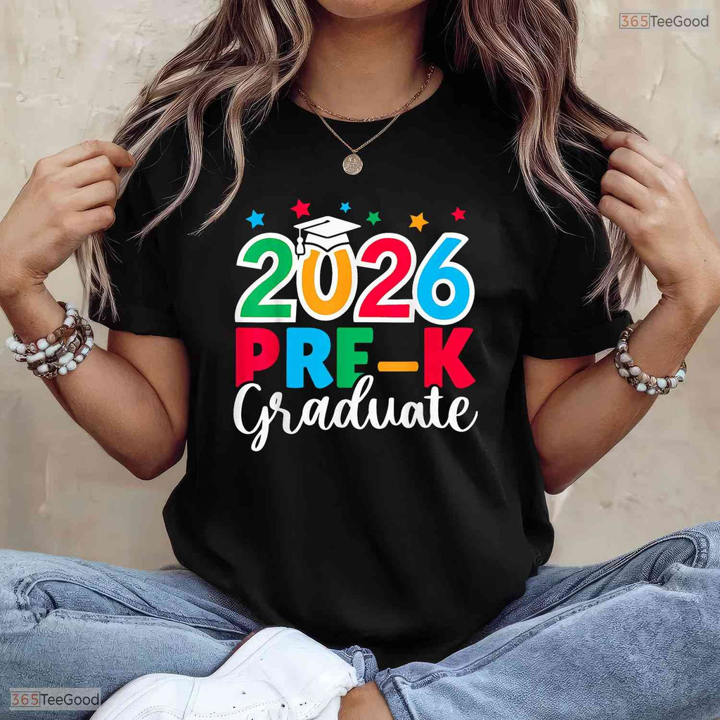Awesome Pre-K Graduation 2026 Last Day Of School Celebration Kids T-Shirt