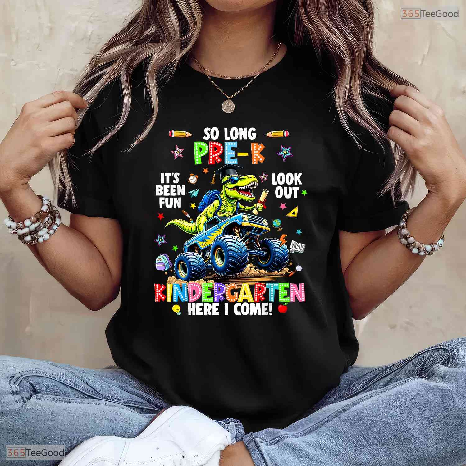 Awesome So Long Pre-K Kindergarten Here I Come Graduation Boys Day T-Shirt