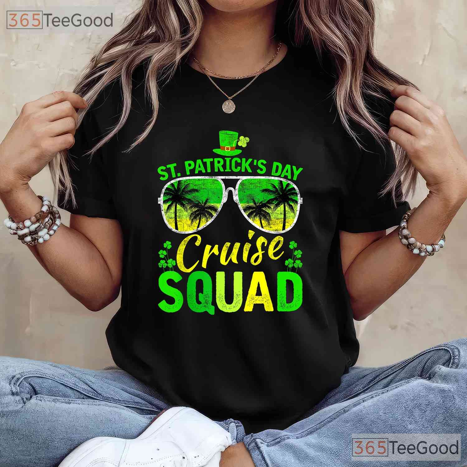 Cruise Squad 2026 St Patricks Day T-Shirt Funny Family Matching Travel Tee