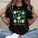 Dentist Tooth Happy St Patricks Day T-Shirt Dental Hygenist Assistant Crew