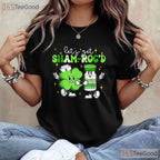 Lets Get Sham Rocd ICU Nurse St Patricks Day T-Shirt Funny Medical Gift
