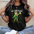 Na Zdrowie Polish Cheers St Patricks Day T-Shirt Poland Irish Flag Gift