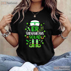 ER Nurse Shenanigans Squad St Patricks Day T-Shirt Emergency Room Crew Tee