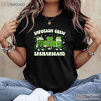 Infusion Nurse Crew Shenanigans St Patricks Day T-Shirt IV Therapy Team Tee