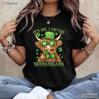 Guy Its Me I Am The Shenanigans St Patricks Day T-Shirt Funny Humor Tee