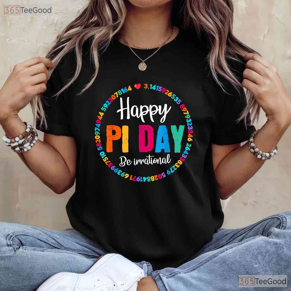 Happy Pi Day Pie Funny Math Coach Teacher Shirt Nerdy 3 - 14 Lover Gift Top