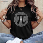 Pi Symbol T-Shirt 3 - 14 Number Math Science Teacher Student Geek Gift Top